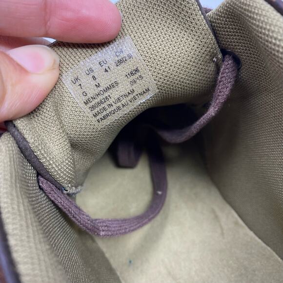 Clarks Senner Ave Boot Booties Brown Mens Size 8 - Picture 8 of 8